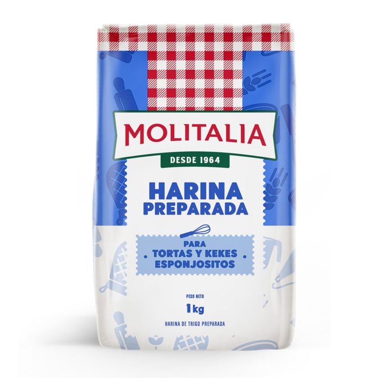 Harina Preparada Molitalia Bolsa 1 Kg