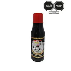 KIKKO - Salsa De Soya Shoyu Frasco x 350mL