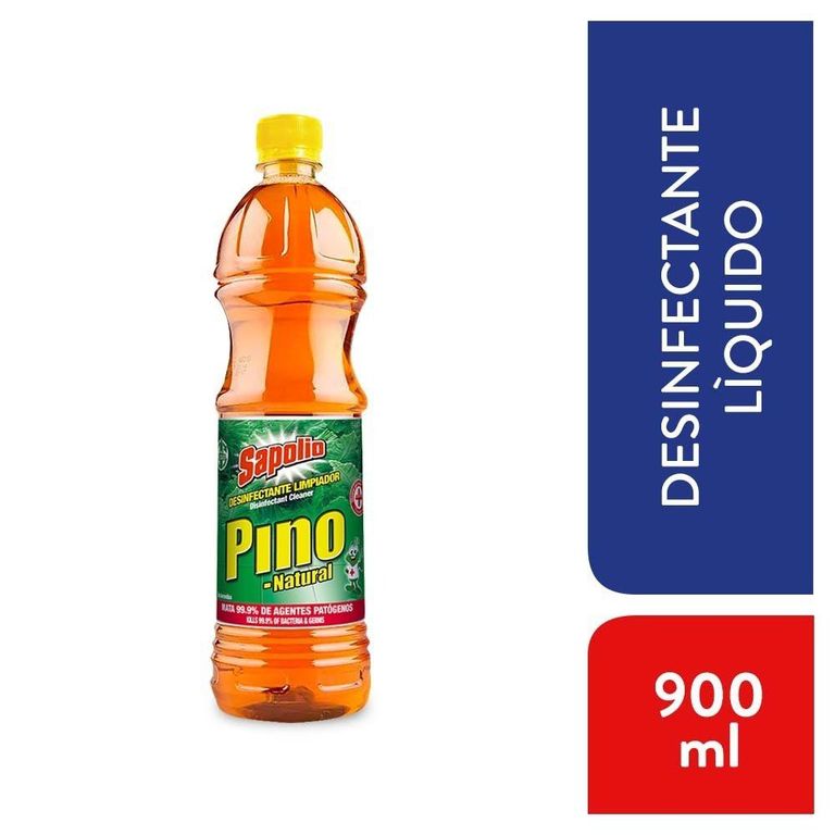 Desinfectante Limpiador Sapolio Pino Botella 900 mL