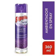 SAPOLIO - Ambientador Lavanda Silvestre Envase 360 mL