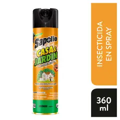 SAPOLIO - Insecticida Casa Y Jardín Envase 360 mL