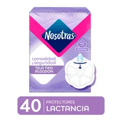 NOSOTRAS - Protectore Lactancia Nosotras Empaque 40 Und
