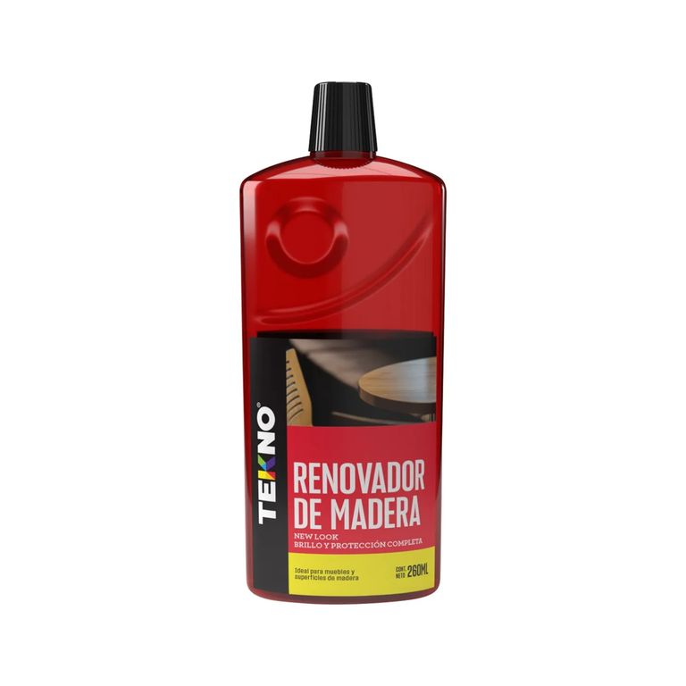 Renovador de Madera New Look Rojo Botella 260 mL