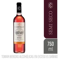 E.COPELLO - Vino Rosé Semi Seco Botella 750 mL