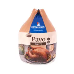 SAN FERNANDO - Pavo Entero Congelado