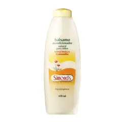 SIMONDS - Bálsamo Acondicionador Manzanilla Envase 610 mL