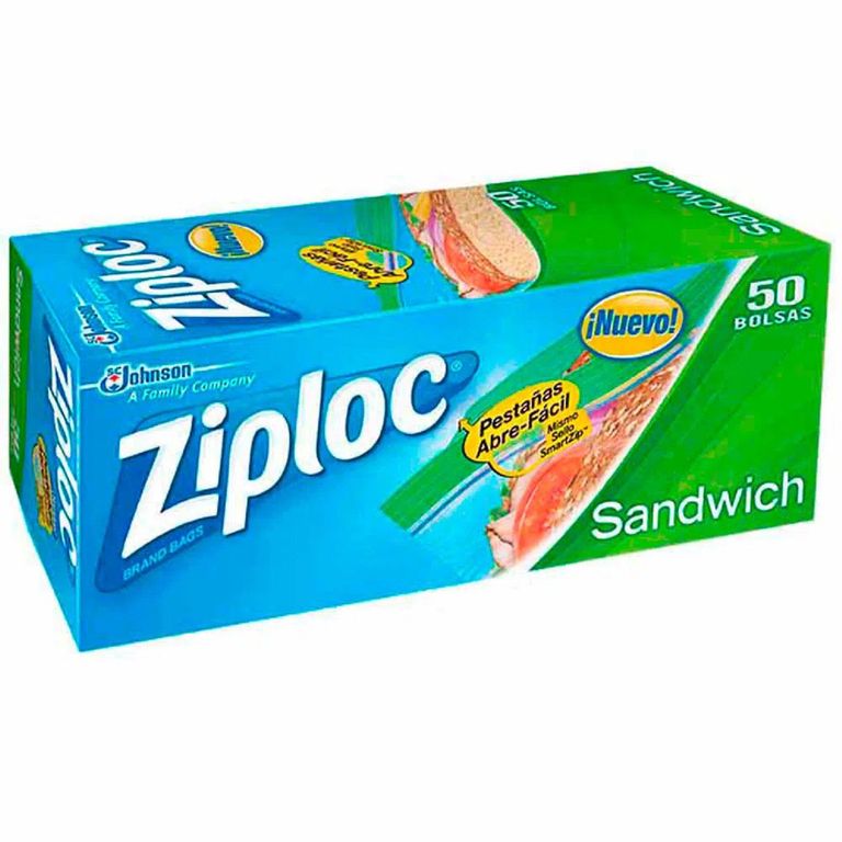 Bolsas Ziploc Sandwich Caja 50 Und