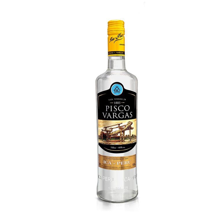 Pisco Puro Vargas Botella 750 mL