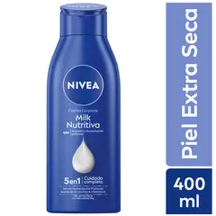 NIVEA - Crema Corporal Nivea Milk Nutritiva Envase 400 mL