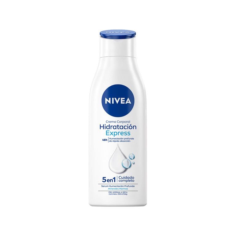 Loción Corporal Nivea Hidratante Express Envase 250 mL