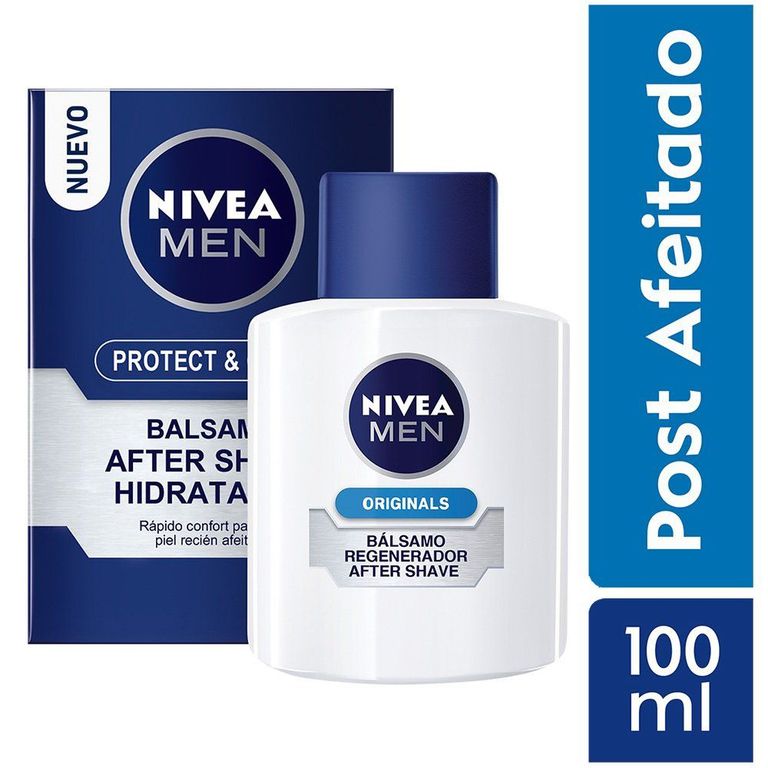Bálsamo After Shave Nivea Men Hidratante Envase 100 mL