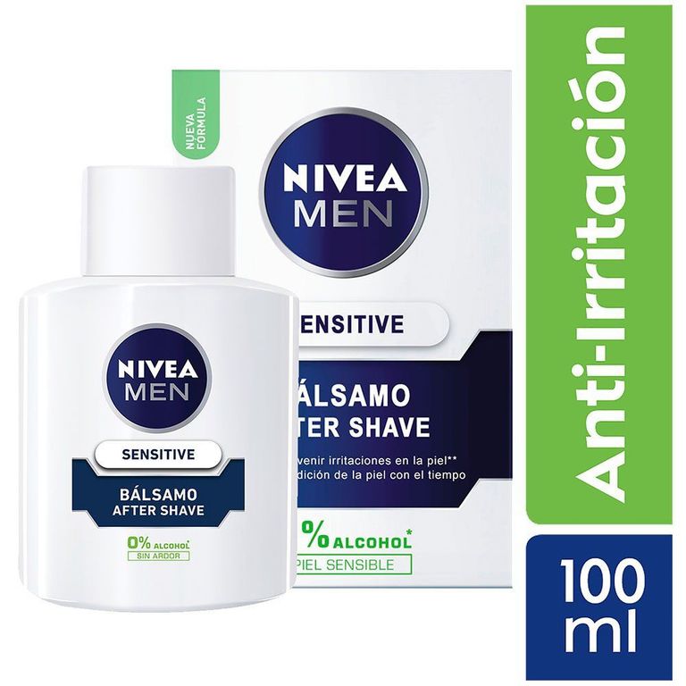 Bálsamo After Shave Nivea Men Sensitive Envase 100 mL
