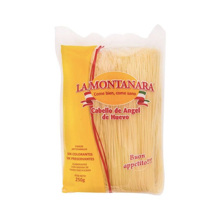 Fideo Cabello de Ángel Montanara Bolsa 250 g