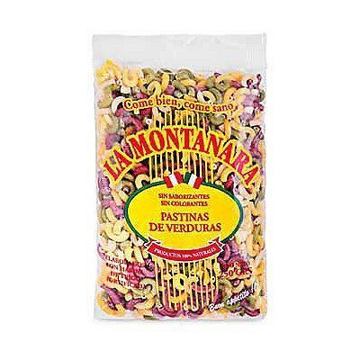 Fideo Pastinas de Verduras Montanara Bolsa 250 g