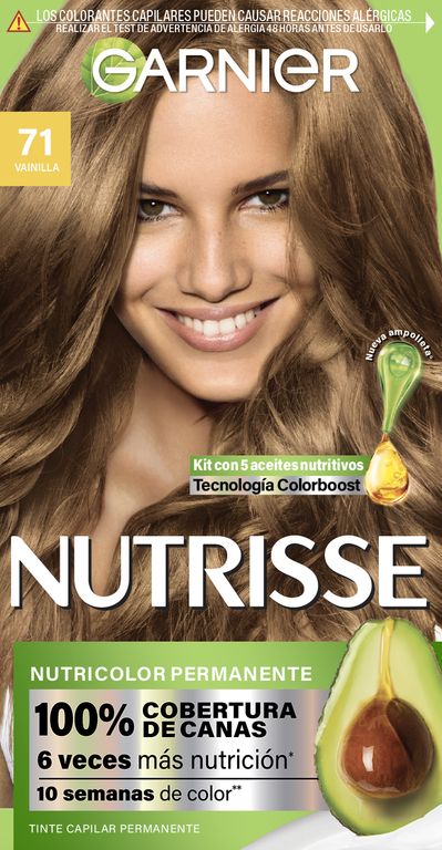 Tinte Nutrisse Tono 71 Vainilla