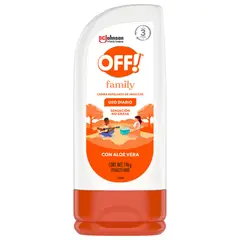 OFF - Repelente De Insectos Crema Uso Diario Aloe Vera Envase 196 g