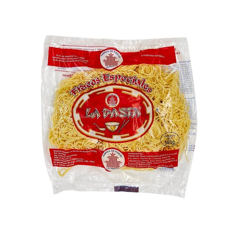 Fideos Chinos Especiales La Pasta