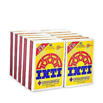 Fósforos Inti Chico Caja 40 Und