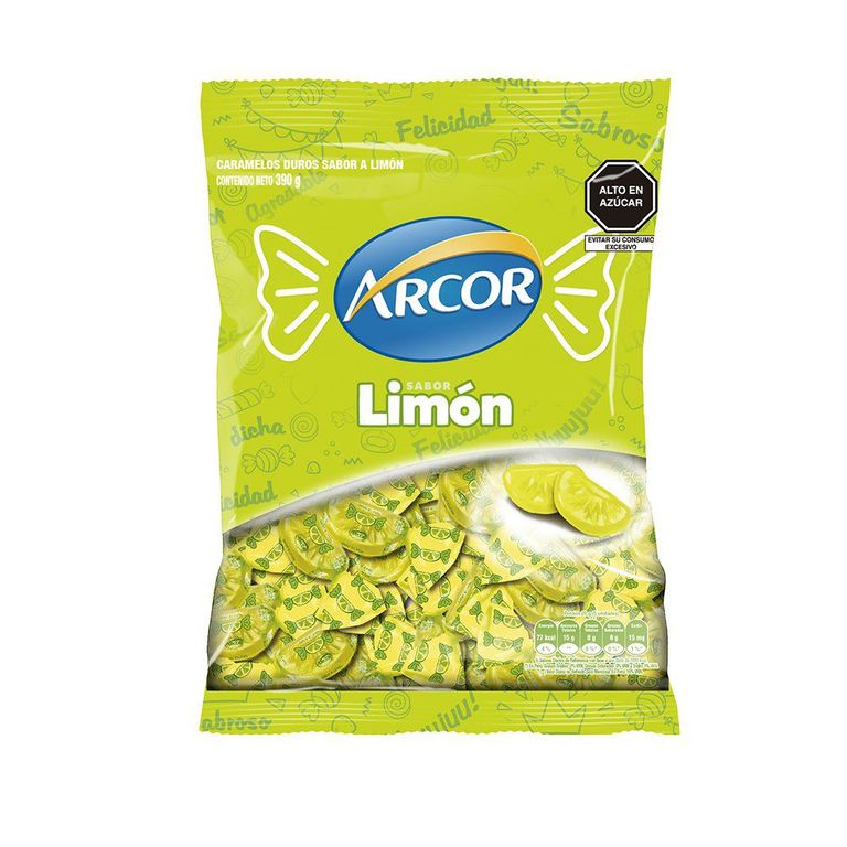 Caramelos de Limón Arcor Bolsa 390 g