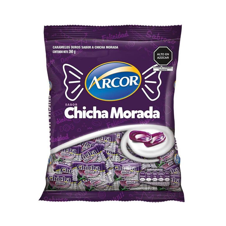 Caramelo de Chicha Morada Arcor Bolsa 360 g