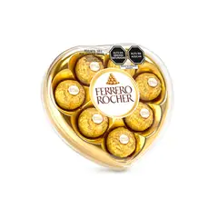 FERRERO ROCHER - Bombones Ferrero Rocher Corazón Envase 8 Und
