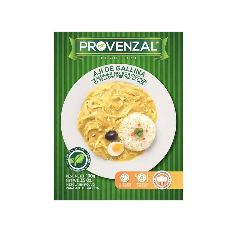 Mezcla para Ají de Gallina Provenzal Caja 100 g