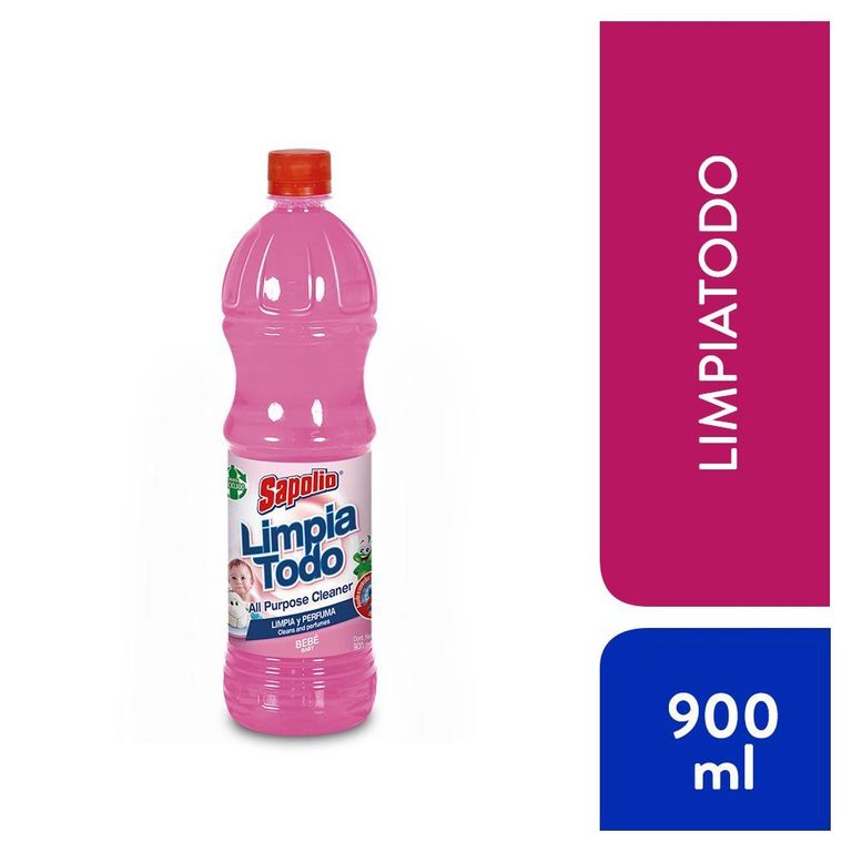 Limpiatodo Sapolio Bebé Botella 900 mL