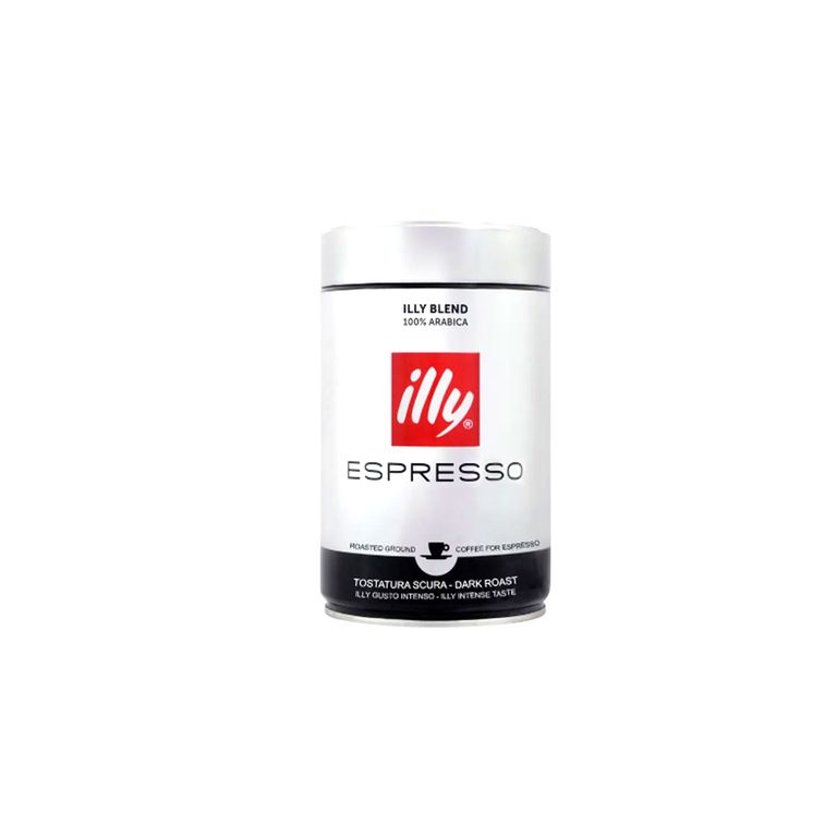 Café Illy Tostadura Oscura Lata 250 g