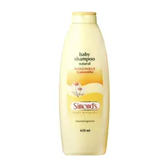SIMONDS - Shampoo Baby Natural Manzanilla Hipoalergénico Envase 610 mL