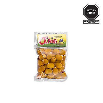 Aceituna Verde con Castaña El Olivar Bolsa 240 g