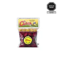 EL OLIVAR - Aceituna Verde Con Pimiento 240 g
