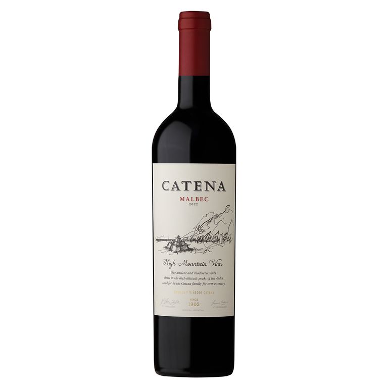 Vino Tinto Catena Zapata Malbec Botella 750 mL