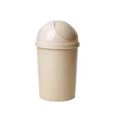 REY - Tacho de Basura con Tapa Circular