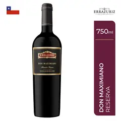 ERRAZURIZ - Vino Don Maximiano 750 mL