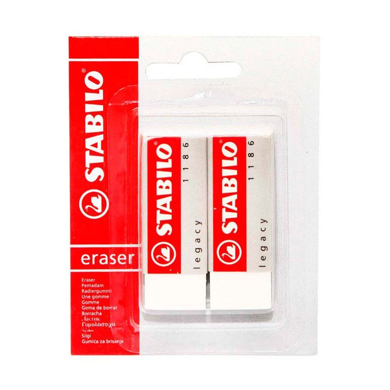 Borrador Stabilo Office Empaque 2 Und