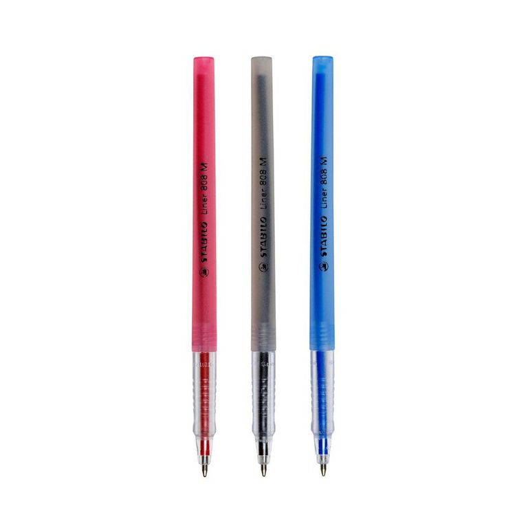 Lapiceros Stabilo Liner Empaque 3 Und