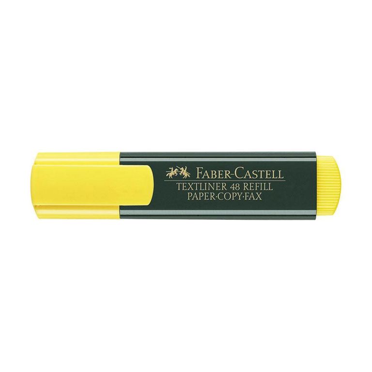 Resaltador Faber Castell Jumbo 48 Amarillo