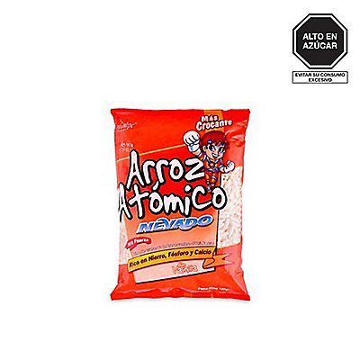 Arroz Atómico Forte Golpe Nevado con Vainilla Bolsa 125 g