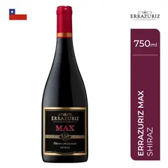 ERRAZURIZ - Vino Errazuriz Max Reserva Syrah Botella 750 mL