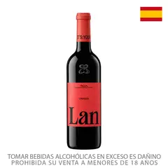 LAN - Vino Tinto Lan Crianza Botella 750 mL