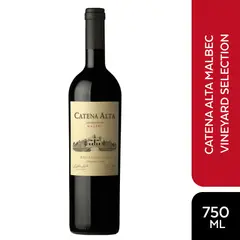 CATENA ZAPATA - Vino Catena Alta Malbec 750 mL