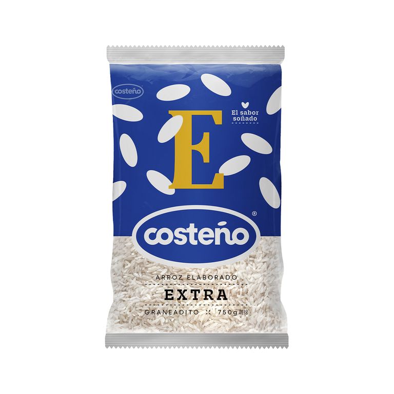 Arroz Extra Costeño Bolsa 750 g
