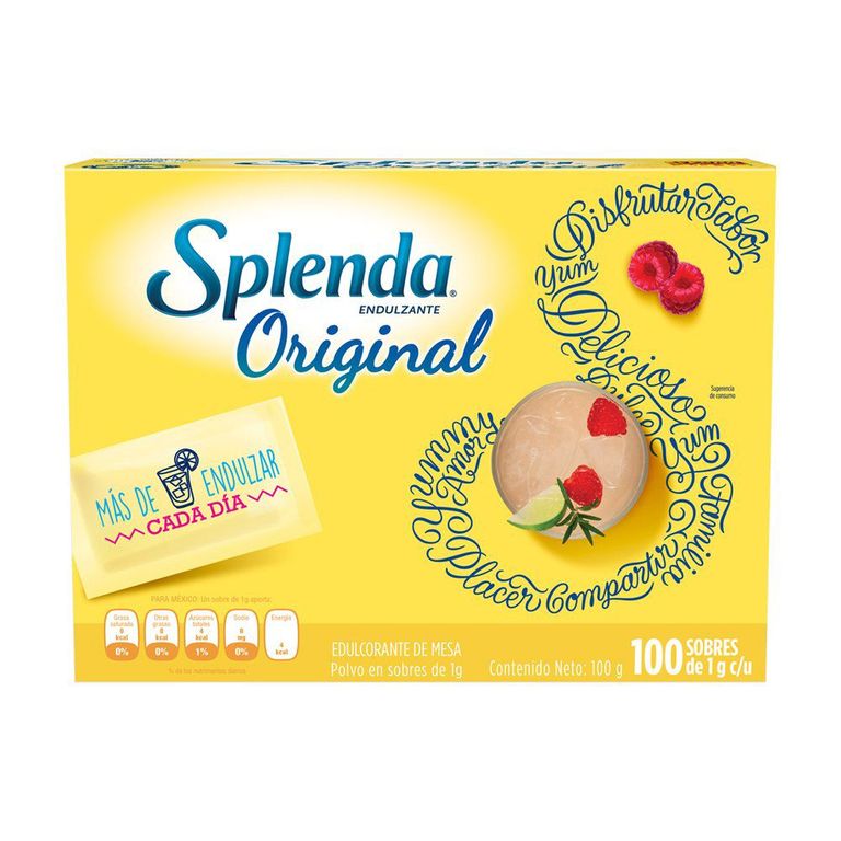 Edulcorante Splenda Caja 100 Sobres