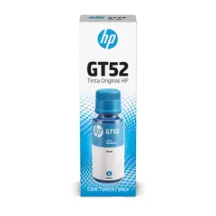 HP - Botella de Tinta HP Gt52 Cyan Original Ink
