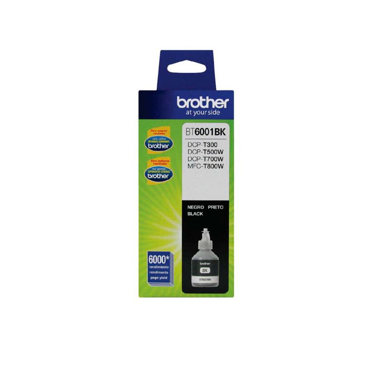 Botella de Tinta Brother Bt6001Bk