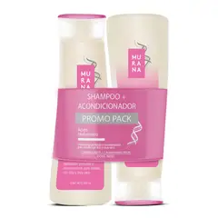 MURANA - Pack Shampo + Acondicionador Ácido Hialurónico 2 Und 400 mL