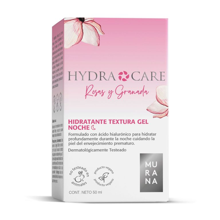 Hidratante de Noche Murana Hydragel Envase 50 mL