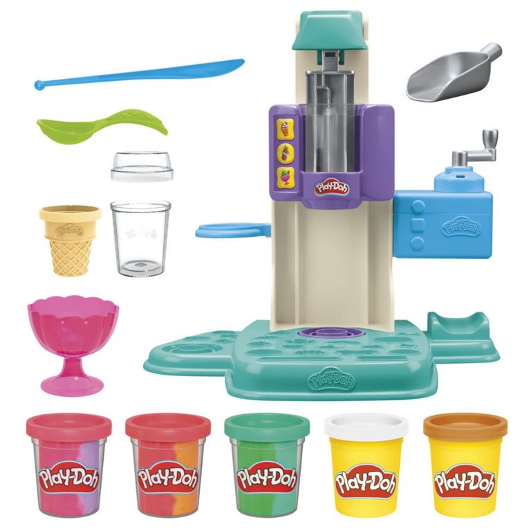 Play Doh Rainbow Ice Cream