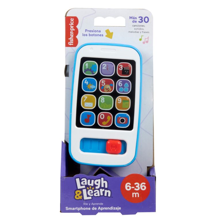 Fisher Price Smartphone de Aprendizaje Azul