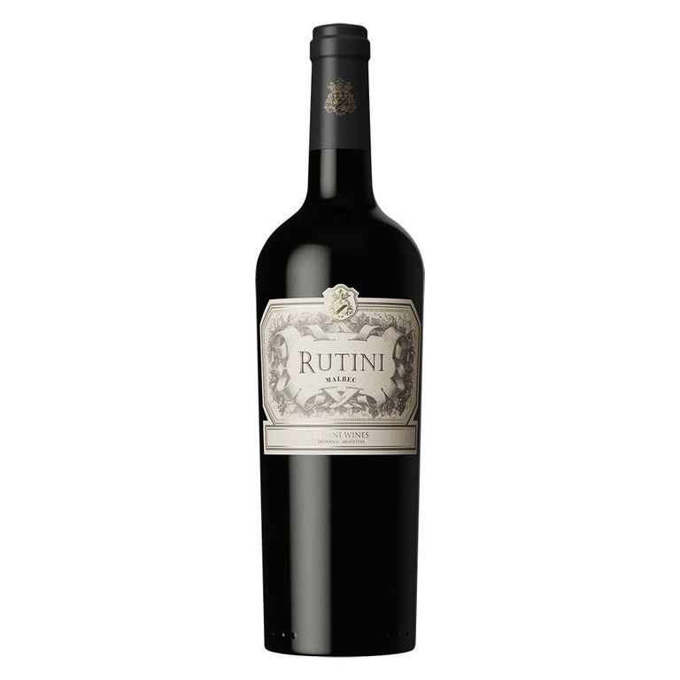 Vino Tinto Rutini Malbec Botella 750 mL